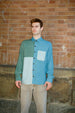 COLORANT ELLIS SHIRT | LAGOON COLORBLOCK